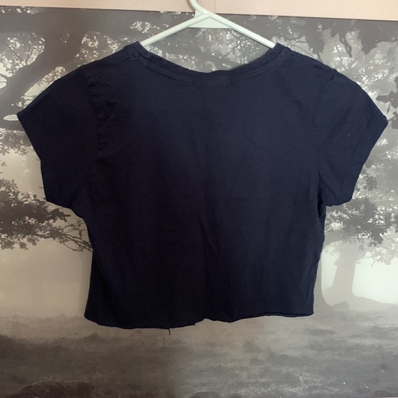 COPY - Sorry I wasn’t listening crop t shirt reworked small - Picture 5 of 5